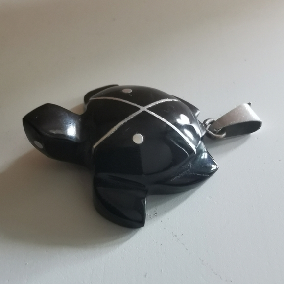 Vintage Turtle Charm Pendant - Picture 6 of 6